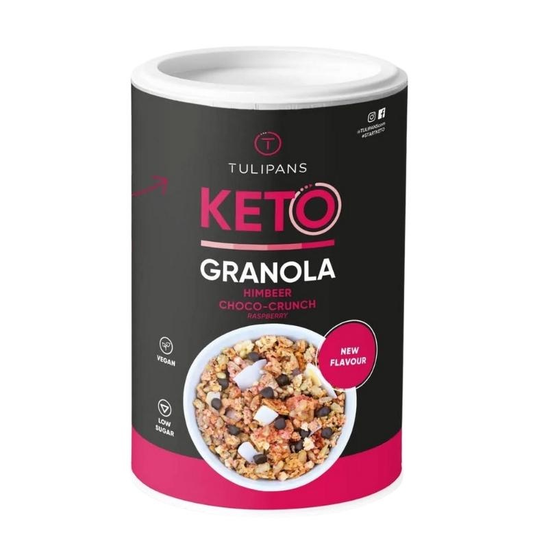 Keto Granola Framboos-Choco (250 gr)