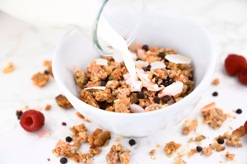 Keto Granola Framboos-Choco (250 gr)