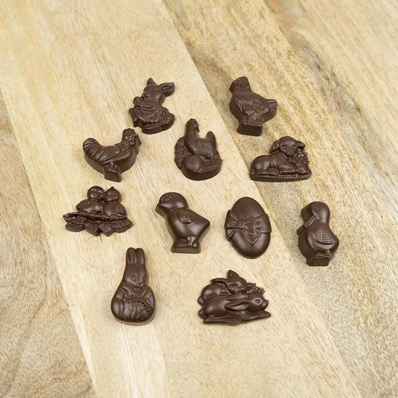- Suikervrije chocolade paasfiguurtjes (200 gr)