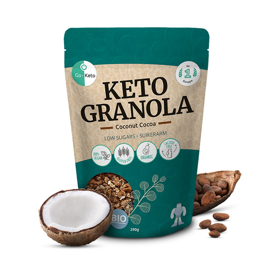 - Keto Bio Granola Kokos Cacao  (290 gr)