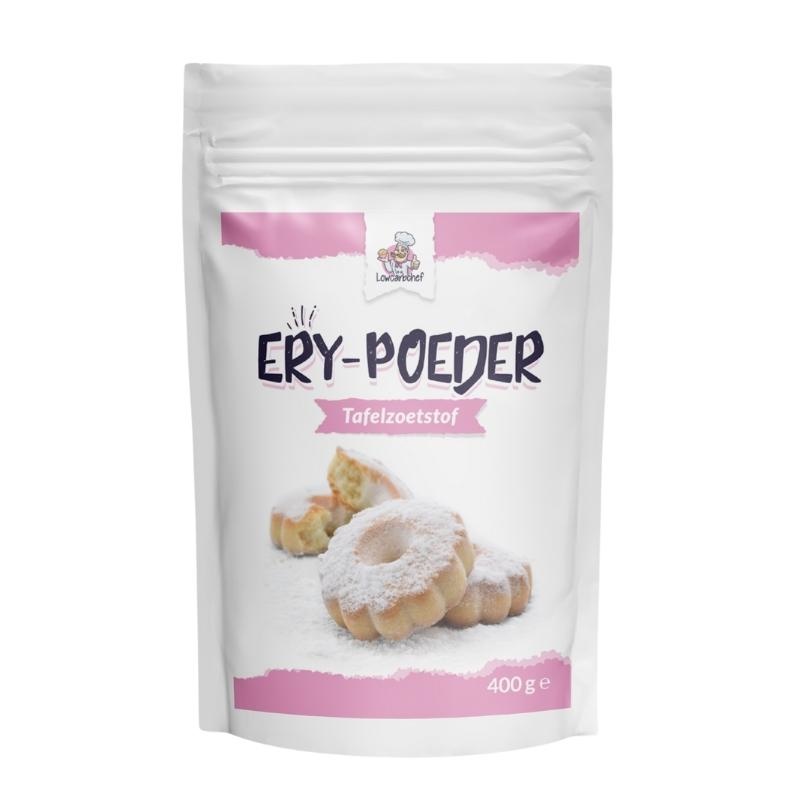 - Erythritol poeder (400 gr) - THT 28-08-2023
