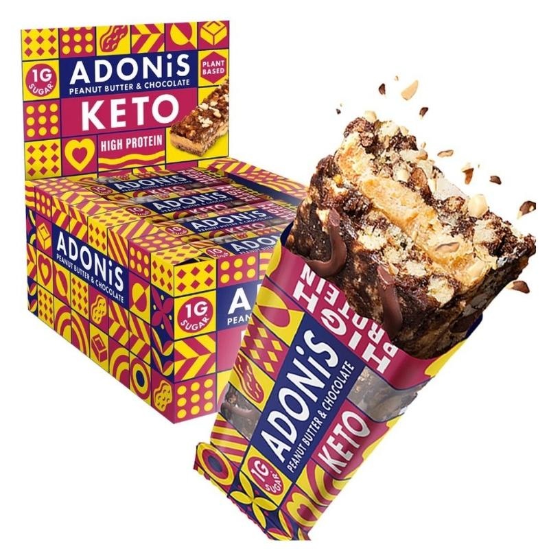 - Keto Protein Bar Peanut Butter & Cacao