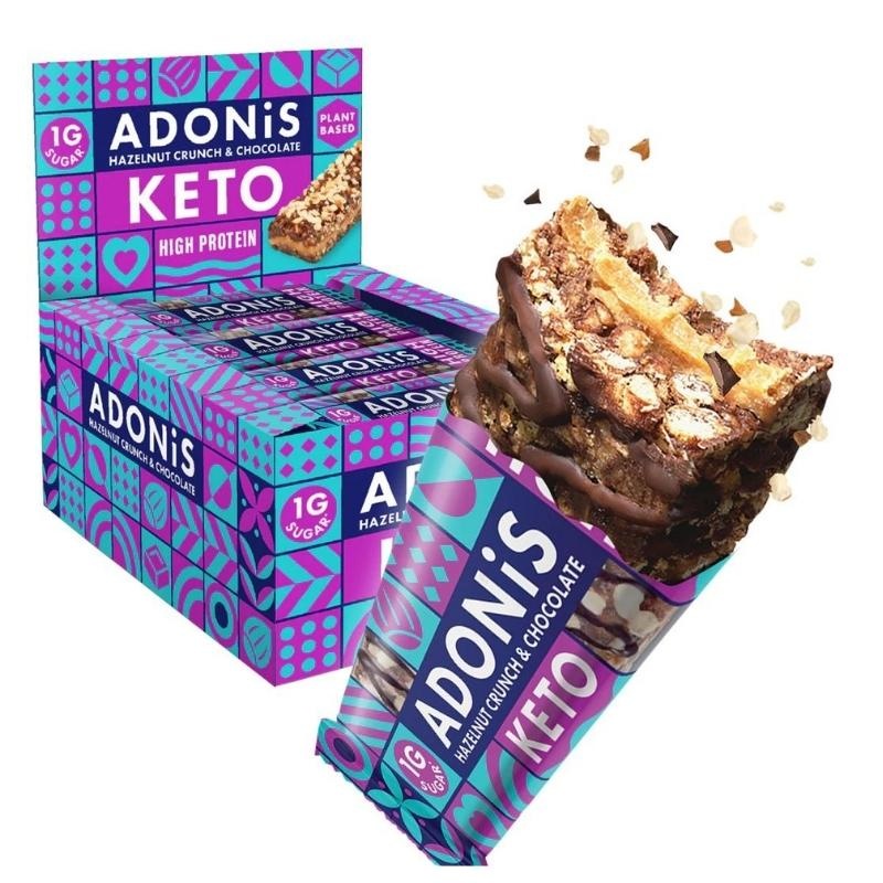 - Keto Protein Bar Hazelnut Crunch