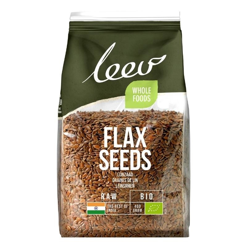 - Lijnzaad, heel (400 gr)