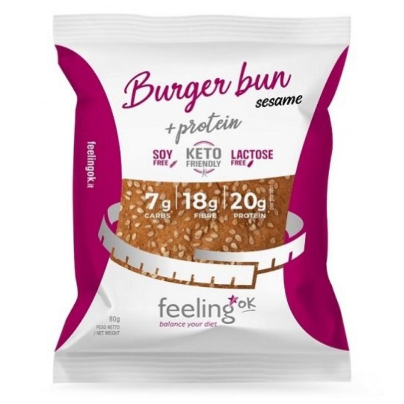 - Hamburgerbroodje (1 stuk)