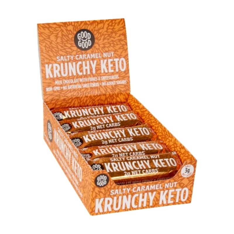 - Crunchy Keto Bar Salty Caramel Nut (35 gr)