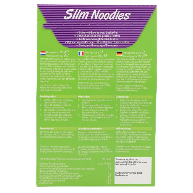 - Noodles (270 gr)