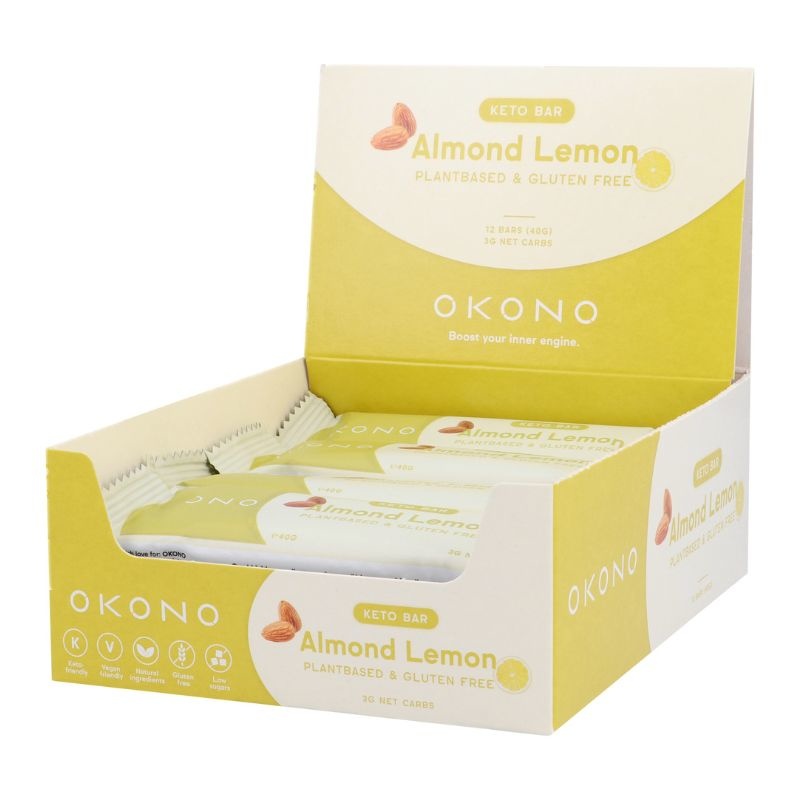 - Almond Lemon Keto Bar