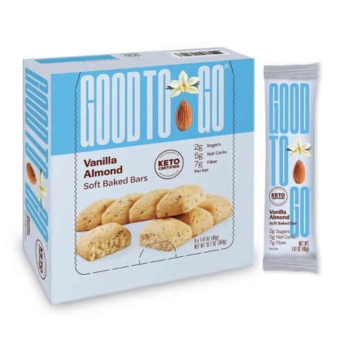 Good To Go - Vanilla Almond Keto Bar (40 gr)