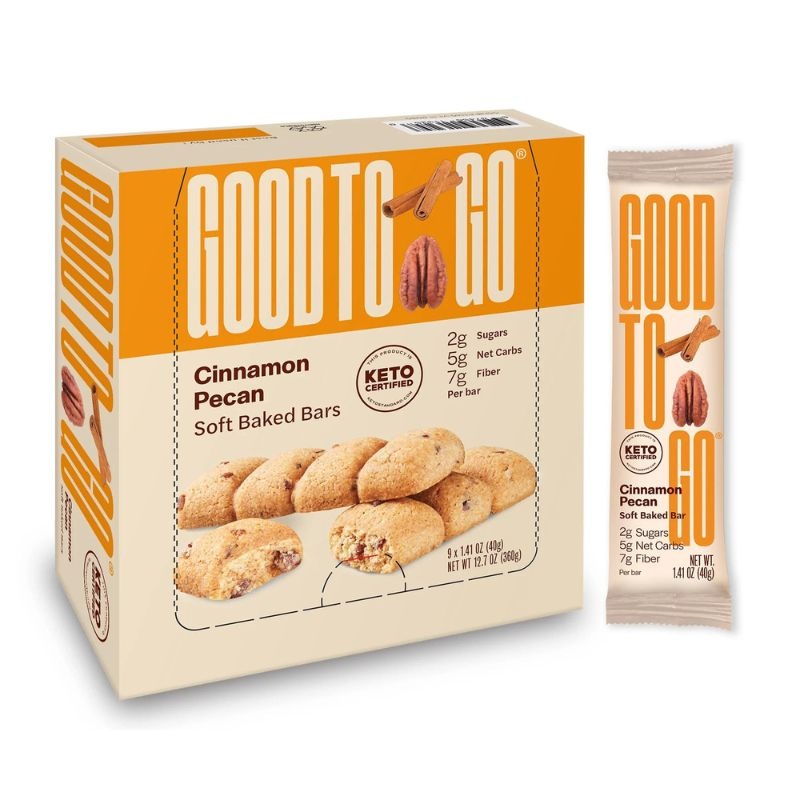 - Cinnamon Pecan Keto Bar (40 gr)