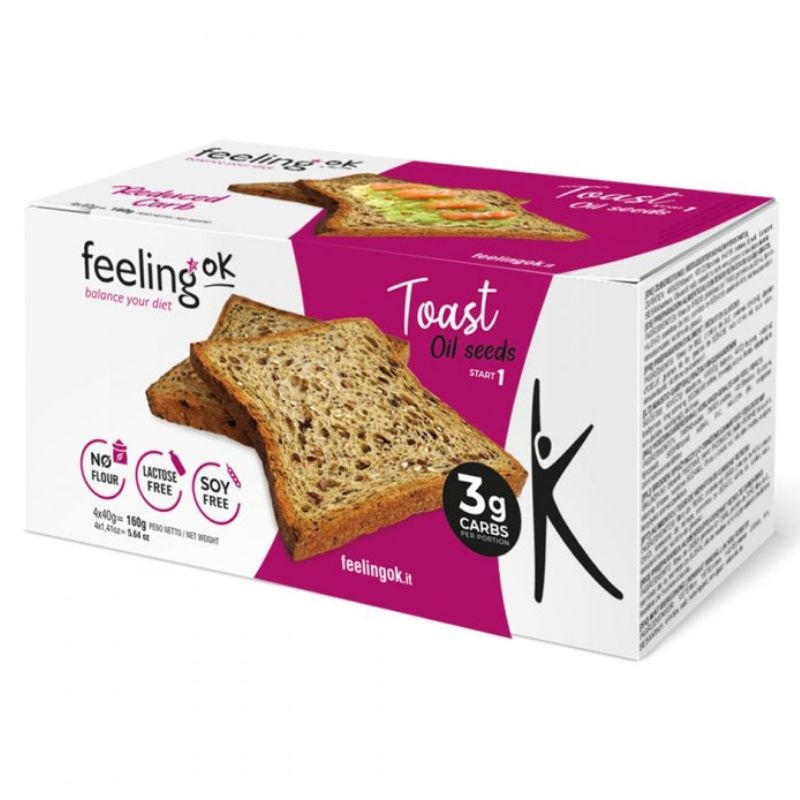 - Toast Oliezaden +Protein (16 stuks)