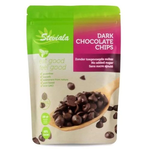 Steviala - Pure Chocolade Chips (180 gr)