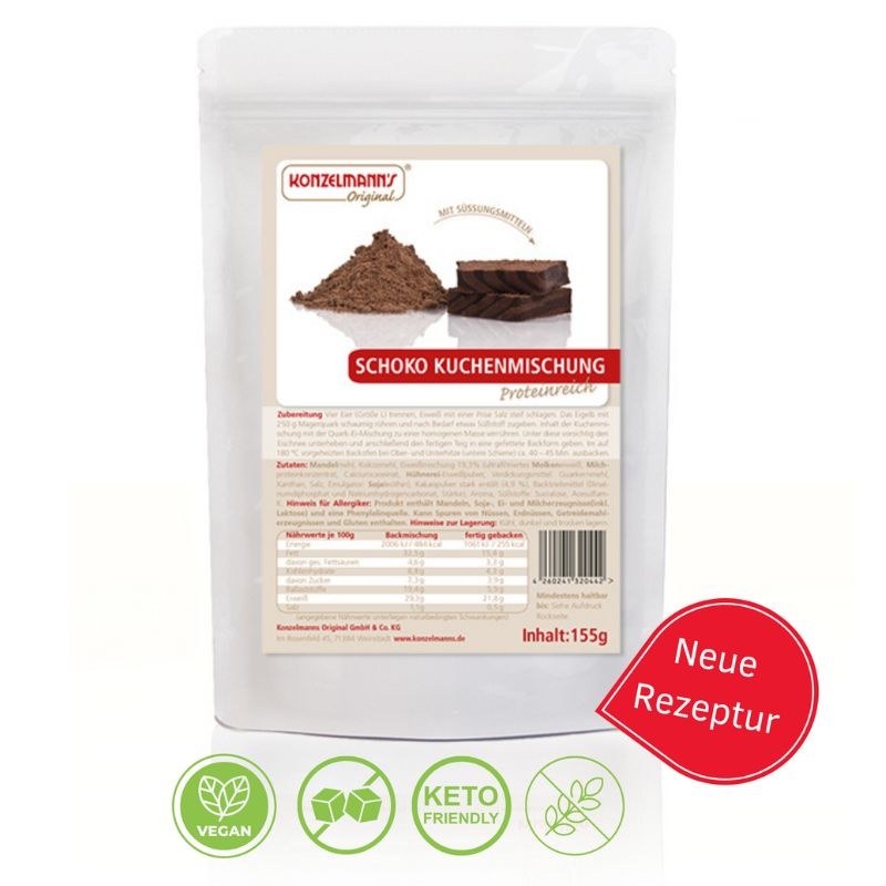 - Chocolade cake mix (155 gr)