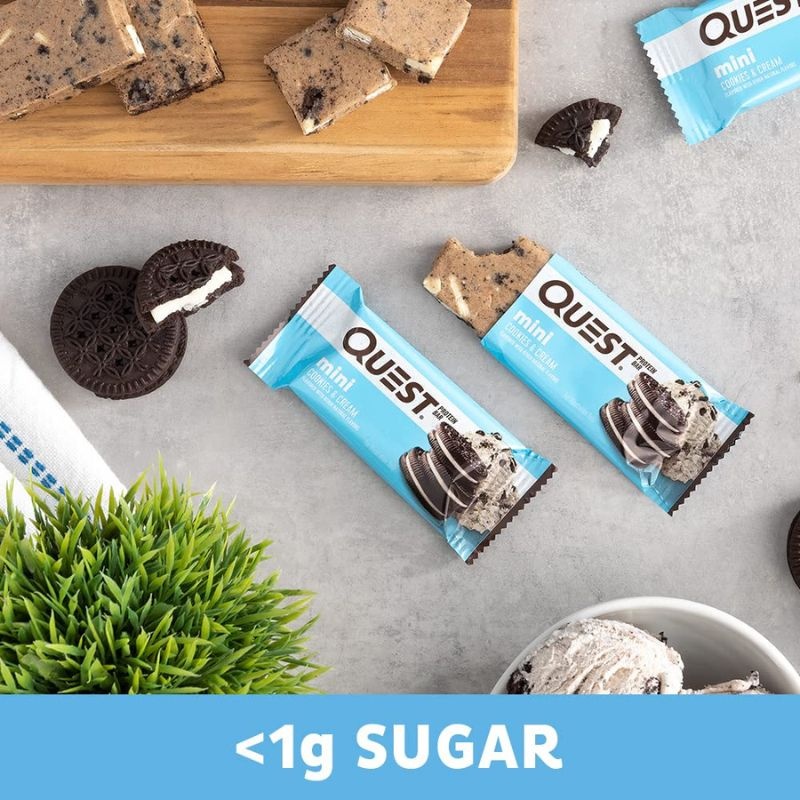 - Protein Bar Minis Cookies & Cream (14 repen) - THT THT 25-01-24