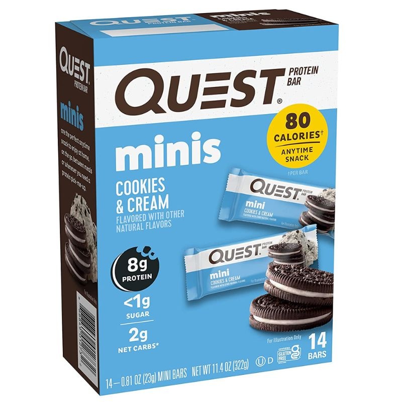 - Protein Bar Minis Cookies & Cream (14 repen) - THT THT 25-01-24
