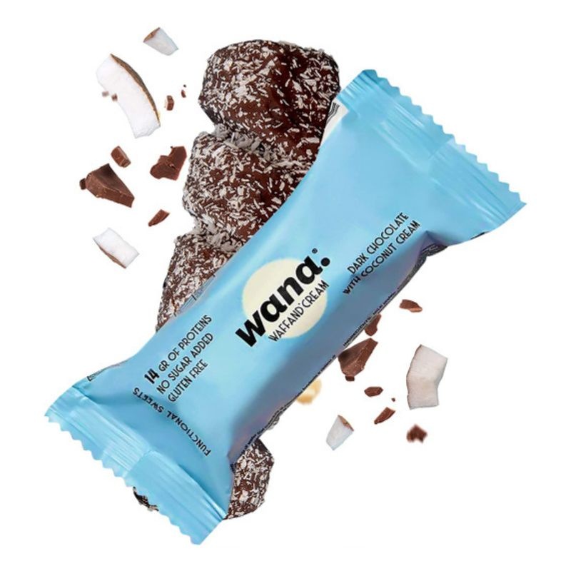 - Waffand'Cream Dark Chocolate Coconut (43 gr)