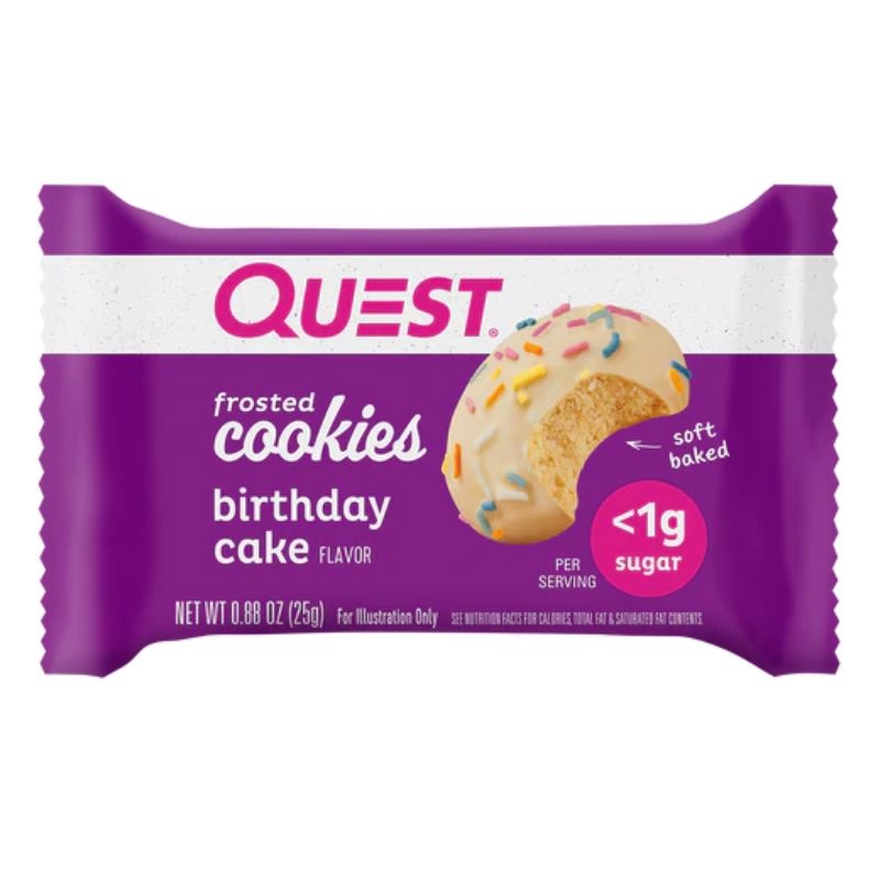 - Frosted Cookies Birthday Cake (8 stuks) - beschadigd