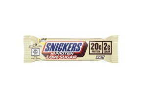 White Low Sugar High Protein Bar