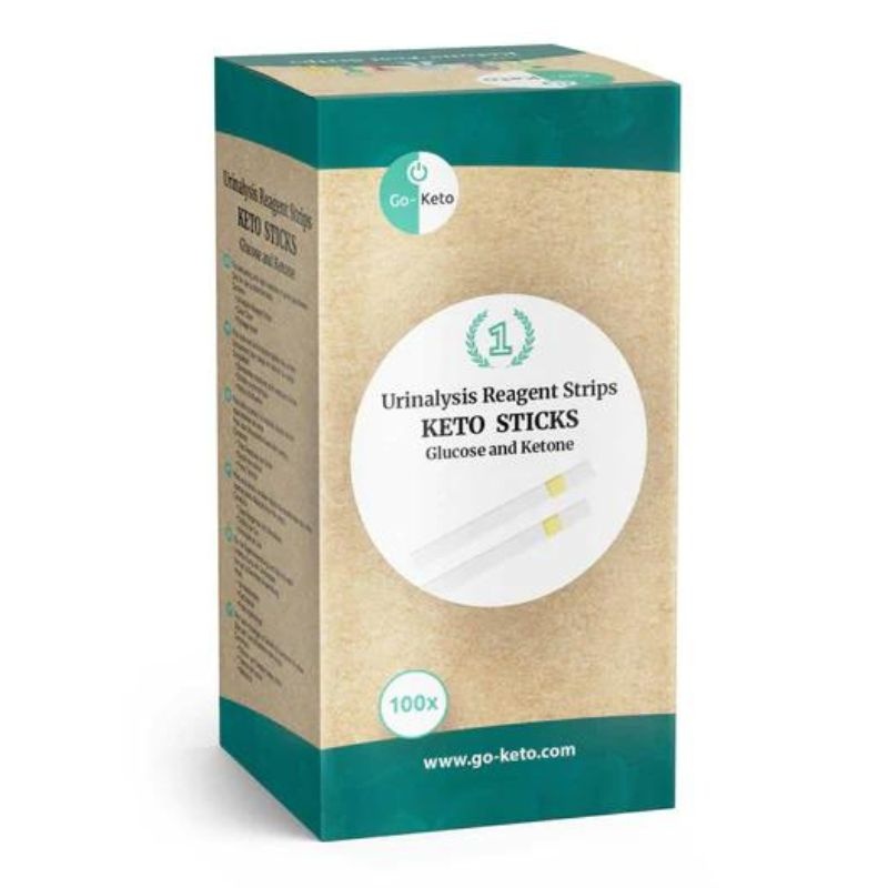 - Glucose en Ketonen Urine Teststrips (100  stuks)