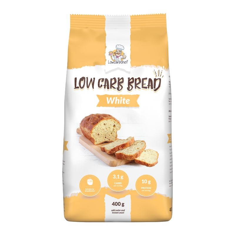 - Low Carb Broodmix Wit (400 gr)