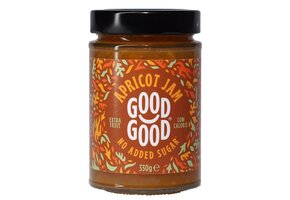 Sweet Apricot Jam met Stevia (330 gr)