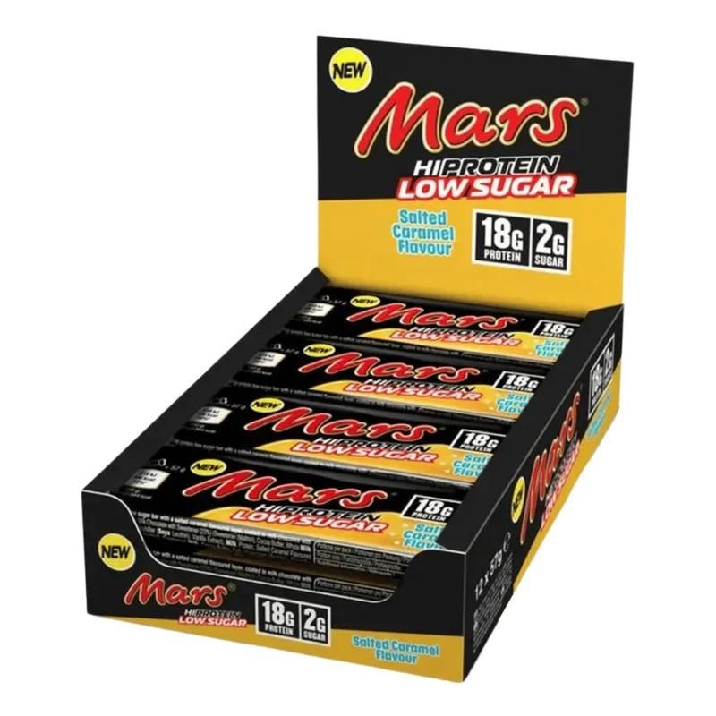 - High Protein Low Sugar Bar - High Protein Low Sugar Bar - Salted Caramel