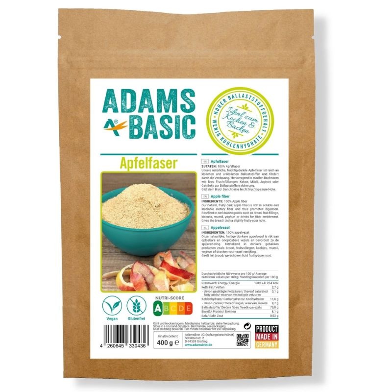 - Appelvezels (400 gr)