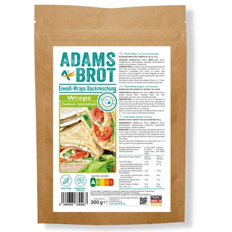 - Wraps bakmix (300 gr) - THT 30-07-26