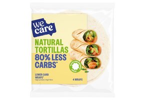 Lower Carb Natural Tortillas (4 stuks)