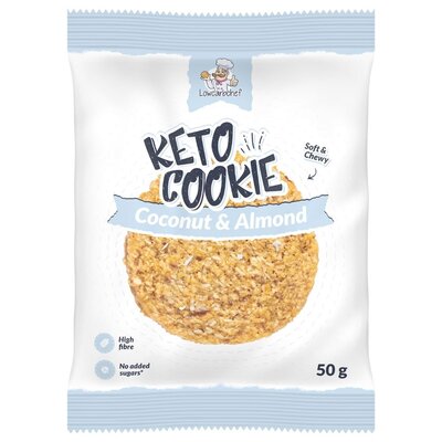 Keto Soft Cookie Coconut Almond (50 gr)