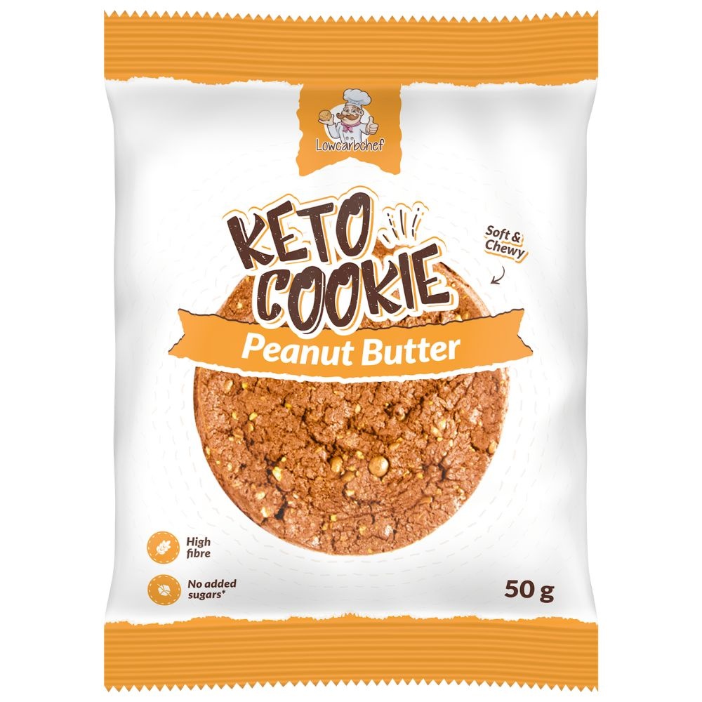 - Keto Soft Cookie Peanut Butter (50 gr)