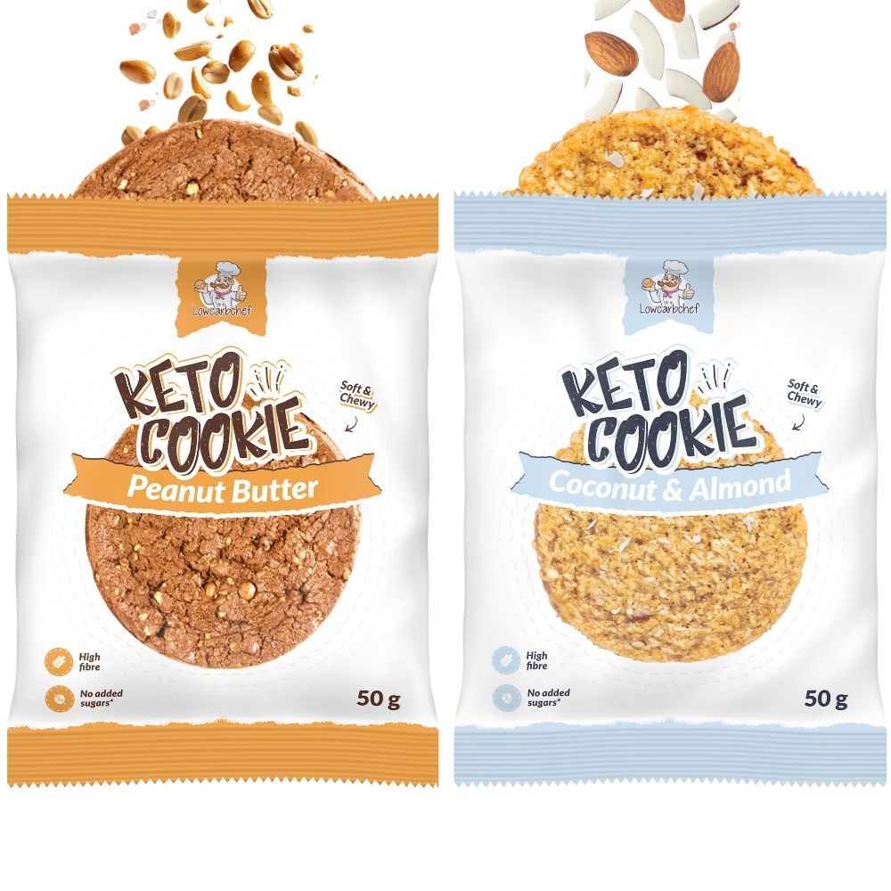 - Keto Soft Cookie Probeerpakket