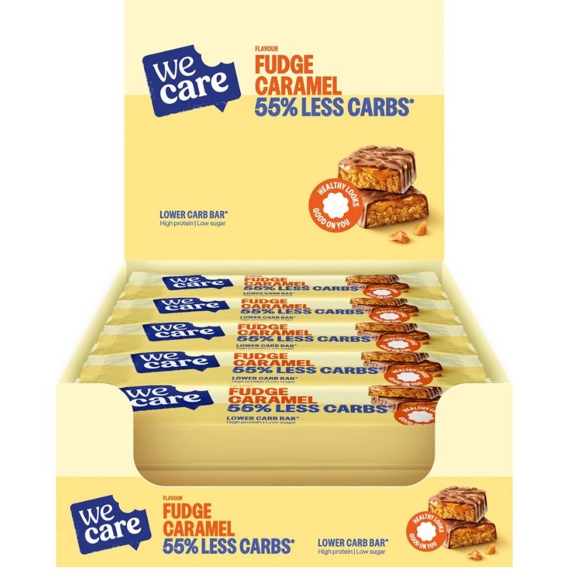 - Fudge Caramel reep (60 gr) - THT 25-08-26
