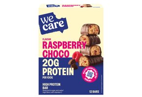 High Protein Raspberry Choco Bars (12 repen)