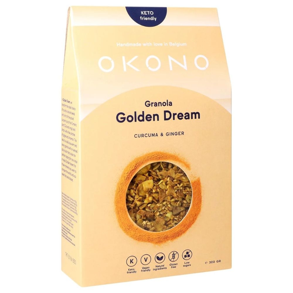 - Keto Granola Golden Dream (300 gr)