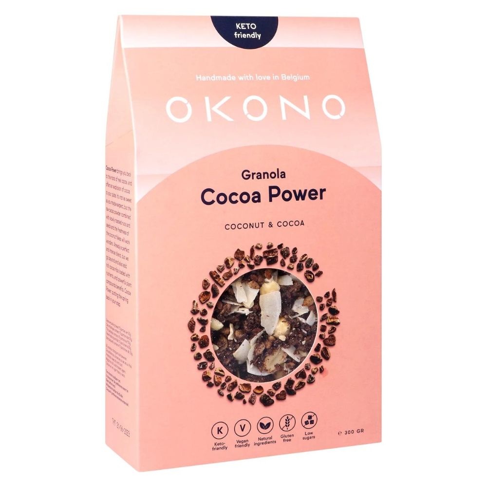 - Keto Granola Cocoa Power (300 gr)