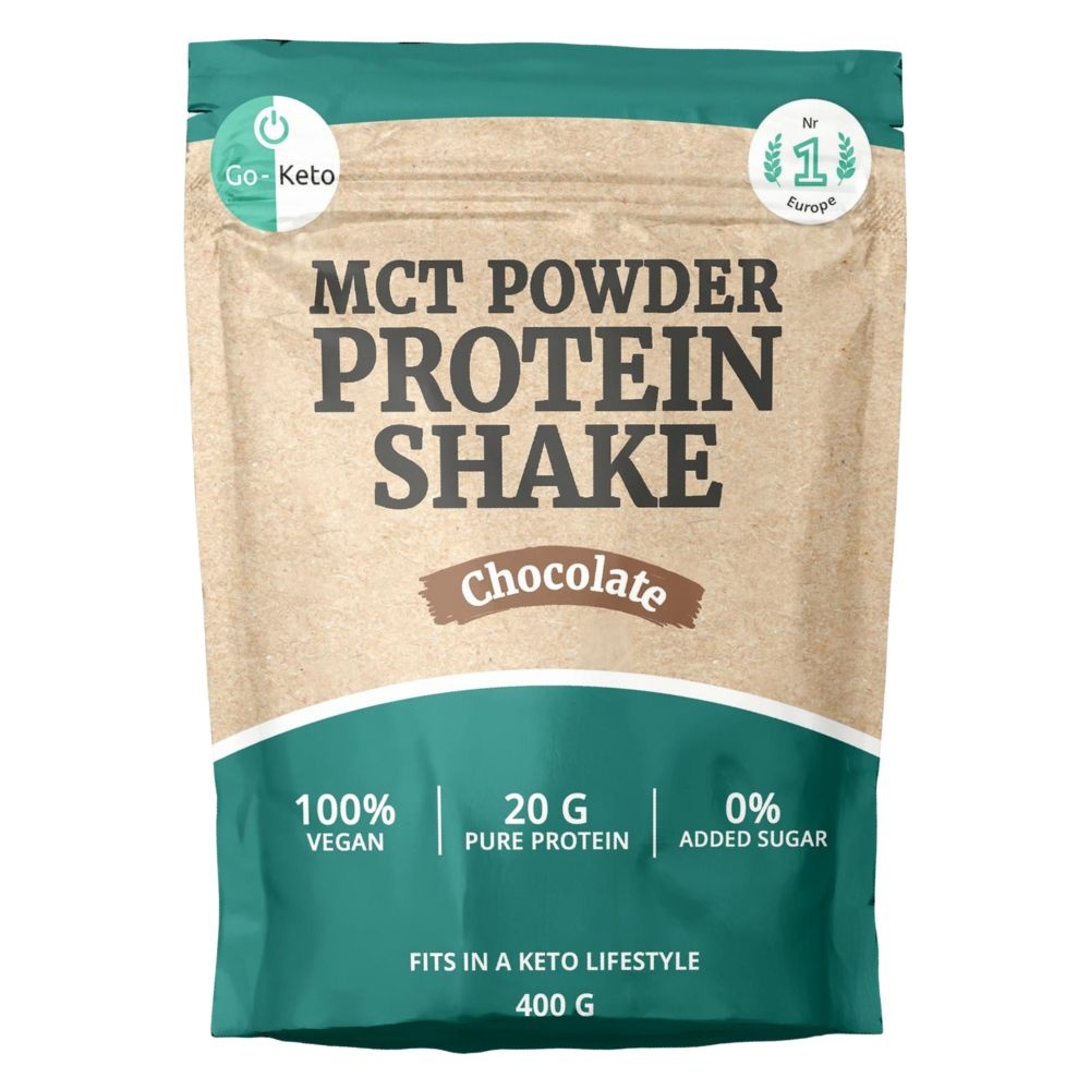 - MCT Keto Eiwitpoeder Chocolade (400 gr)