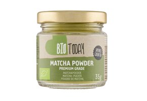 Bio Matcha poeder, premium grade (35 gr) - THT 28-9-26
