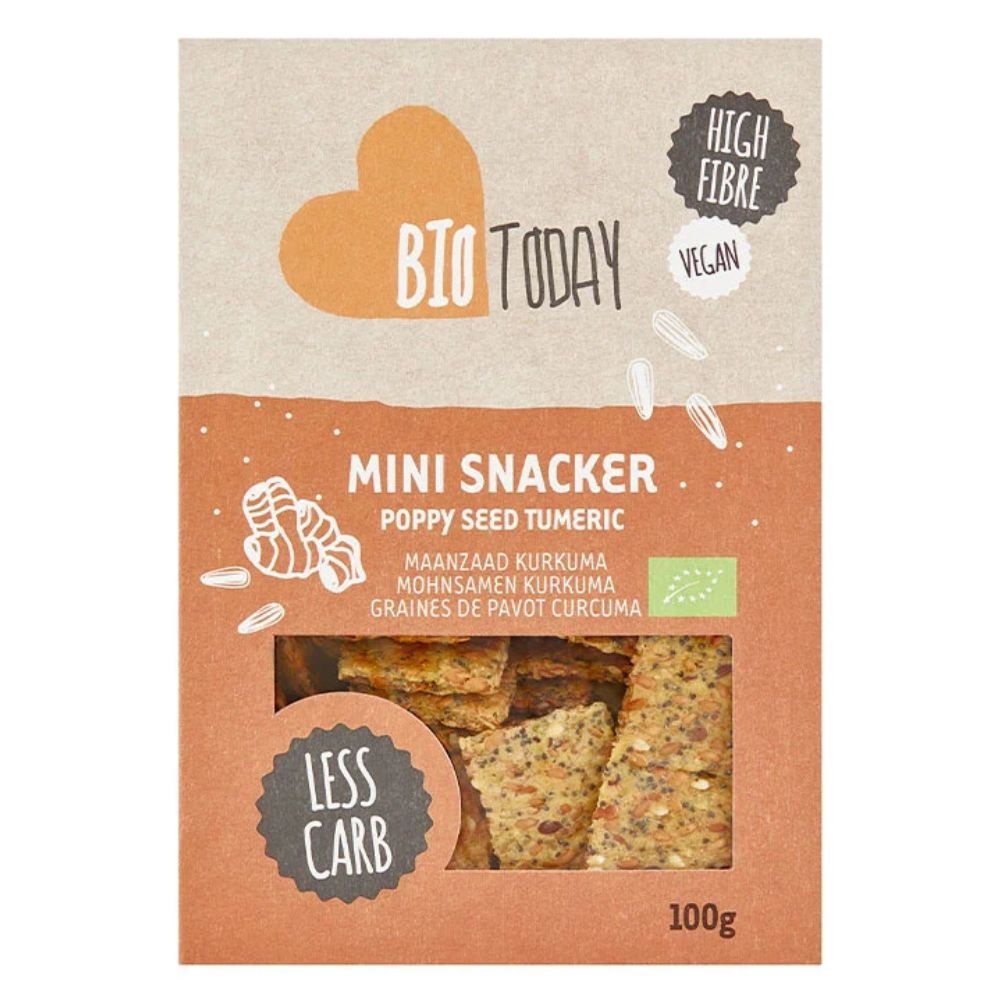 - Bio Mini Snacker Poppy Seed Tumeric (100 gr)
