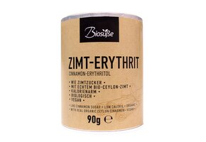 Bio Kaneel Erythritol (90 gr) - THT 01-03-26