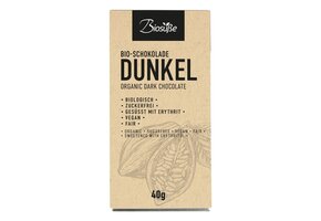 Bio Chocoladereep Puur (40 gr)