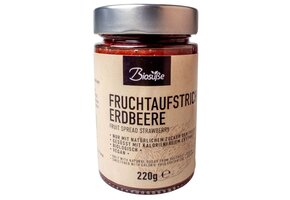 Bio Fruitspread Aardbei (220 gr)