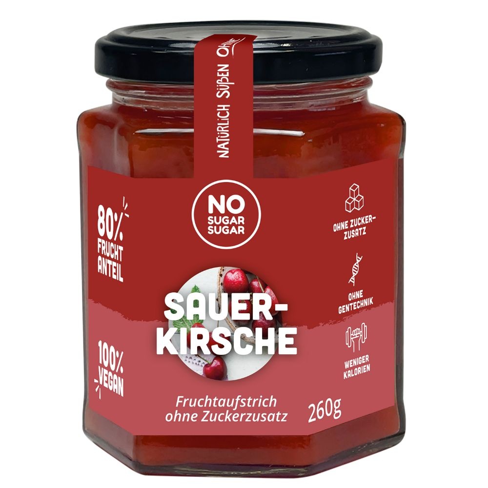 - Fruitspread Zure Kersen (260 gr)