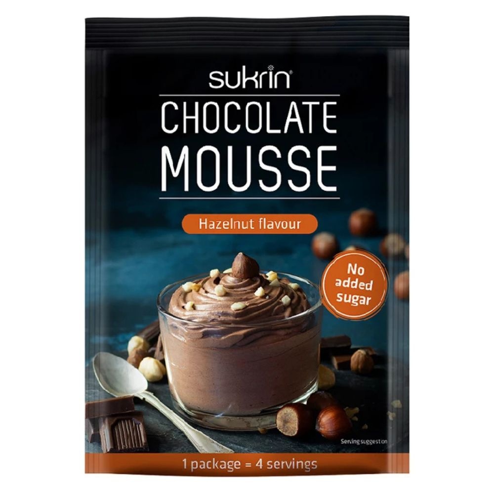 - Chocolademousse hazelnootsmaak (83 gr)