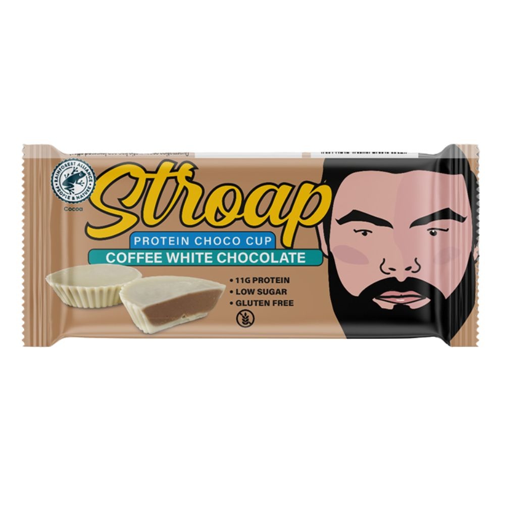 - Protein Choco Cups - Koffie Witte Chocolade (2 stuks)