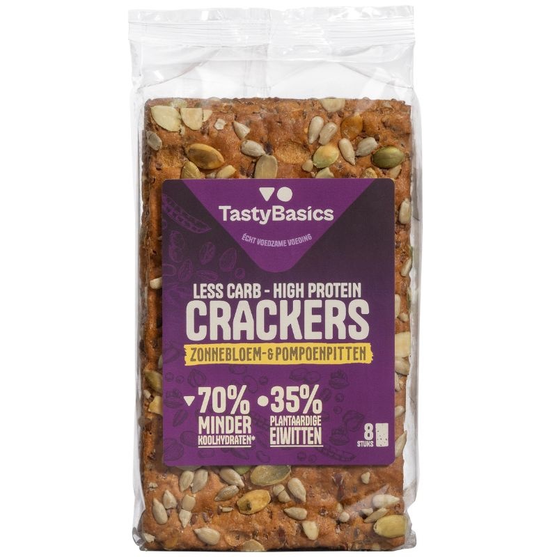 - Crackers zonnebloem- en pompoenpitten