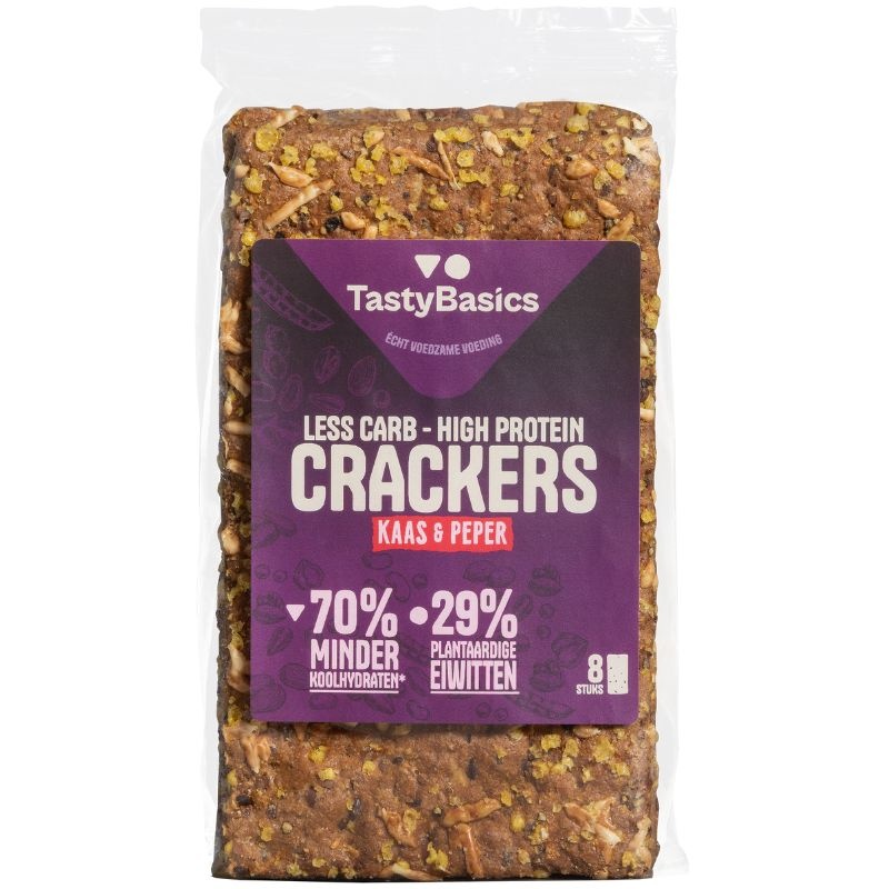 - Crackers kaas-peper (8x25 gr)