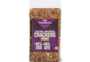 Crackers maanzaad en olijf (8x25 gr)