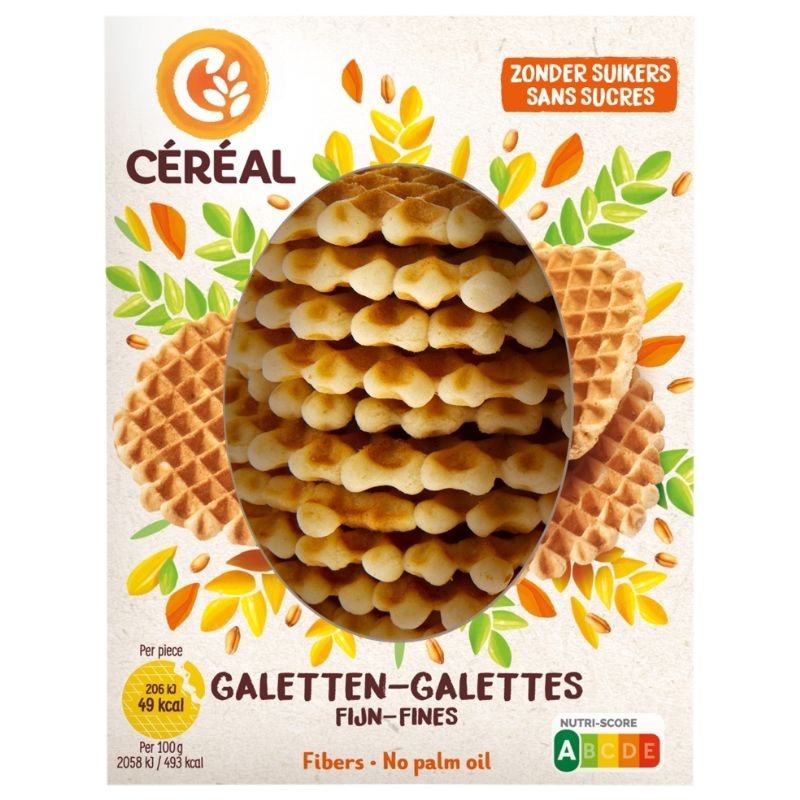 - Suikervrije Fijne Galetten (150 gr)
