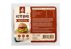 Keto Bolletjes, glutenvrij (2 stuks)